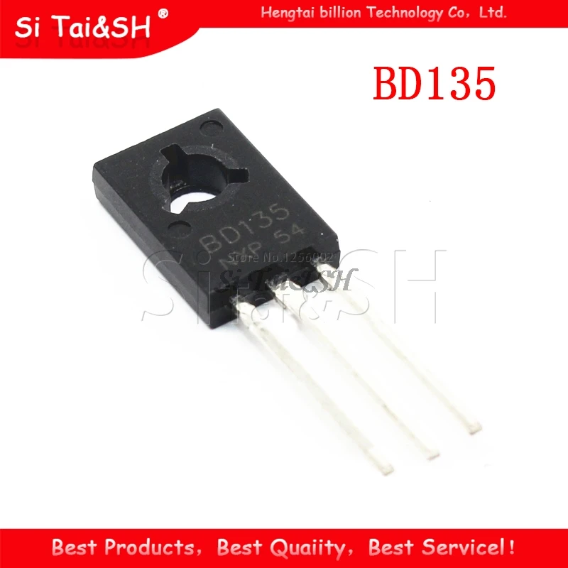 10 шт. BD135 BD136 BD138 BD132 BD137 BD139 BD140 TO-126 NPN мощный триодный транзистор новый и