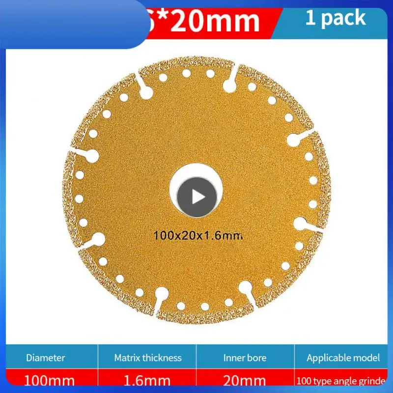 

Wheel Blade Diamond Durable Saw Blade Fast Ctting Cutting Blade Tools Angle Grinder Sheet Sharp High Temperature Wear-resistant