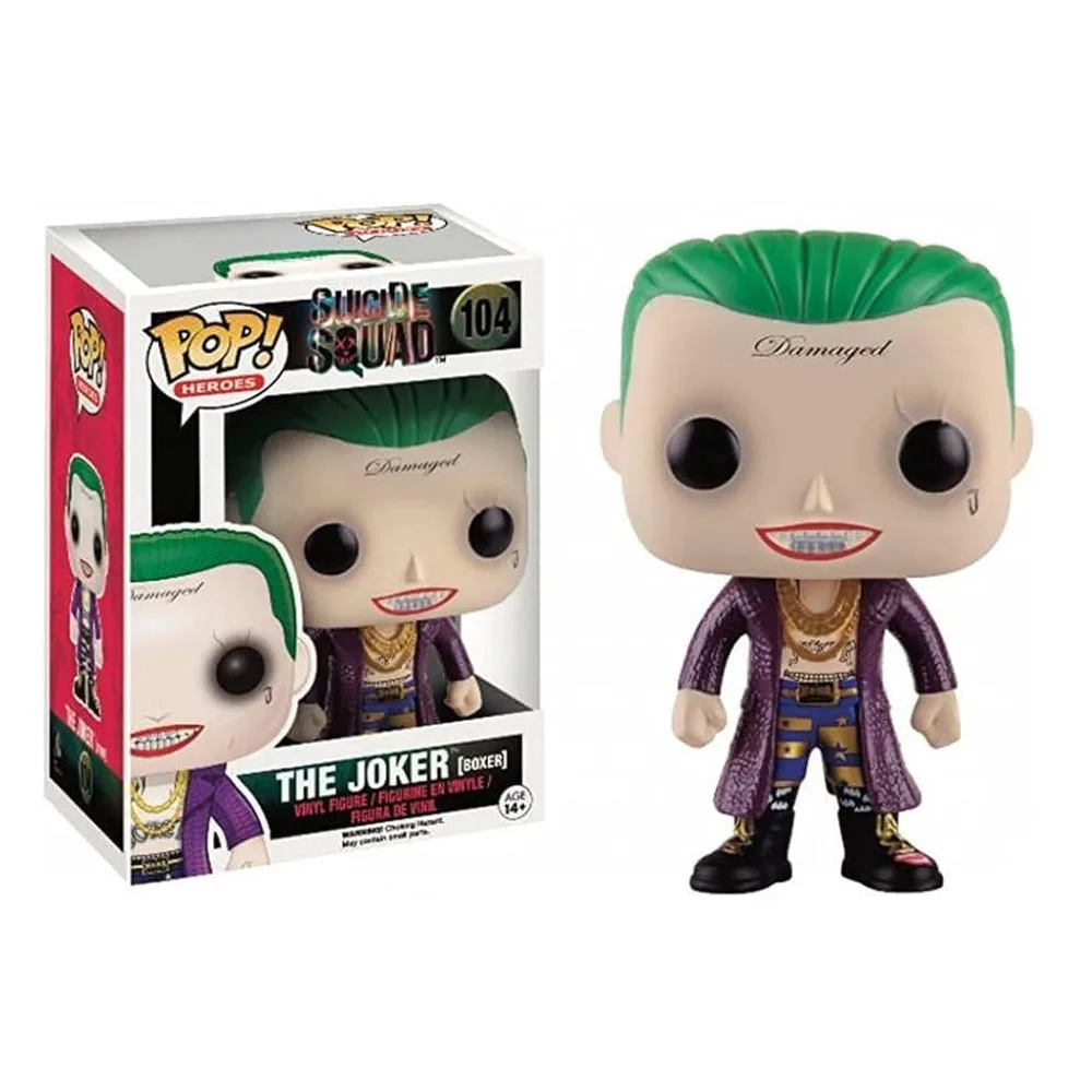 Экшн-фигурки из винила Funko Pop Dr.Harleen #135 The Joker #104 Harley Quinn #105 #108 герои отряд самоубийц