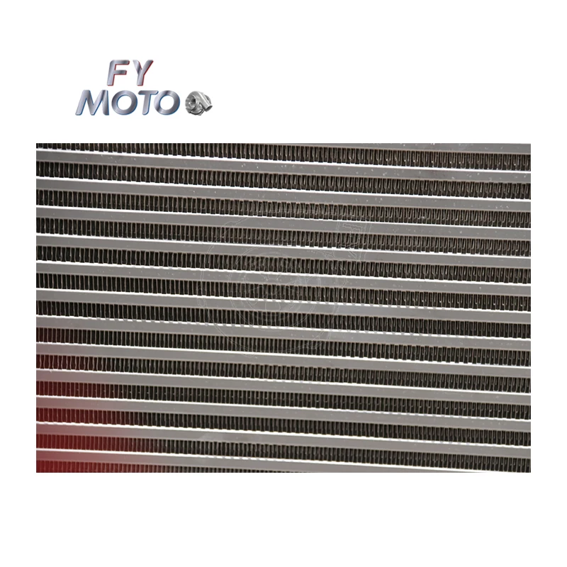 Фото Для VW Golf GTI 2.0 FSI TSI MK5 MK6 / Audi A3 2006-2010 годов выпуска, черный комплект интеркулера, тип Bar&Plate, размер сердечника 600*415*65 мм №5