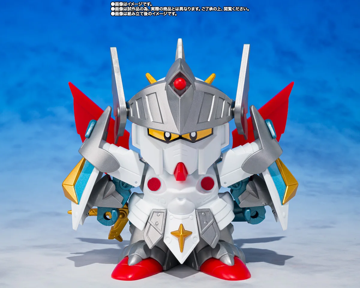 Фото Оригинальная фигурка Bandai Ganso SD Gundam World Mobile Suit SD Gundam Versal Knight Gundam, коллекционная аниме-фигурка. №4