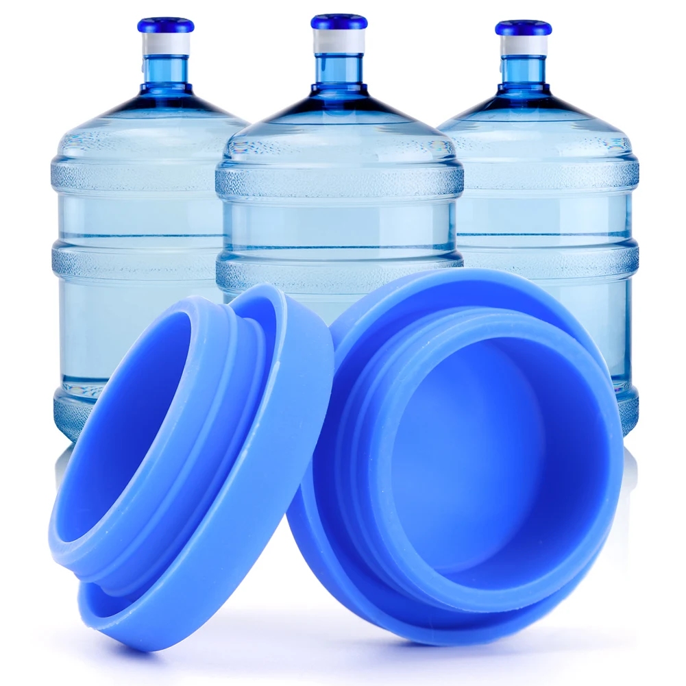 

Water Bottle Replacement Lid 5 Gallon Water Jugs Lid Stopper Silicone Top Cover for Drinking Bucket Anti Splash Accessories