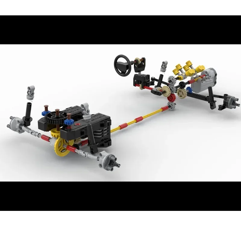 Классическая модель MOC-154847 Vita C6 ZR1 передвижной автомобиль гоночная серия