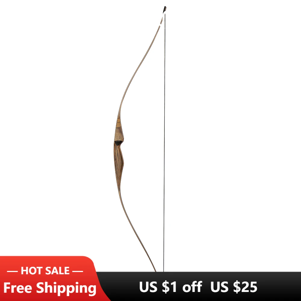 

Лук ручной работы традиционный, 54 дюйма, стрелы для лука, Рекурсивный лук, ламинированный деревянный лук для тренировок на открытом воздухе