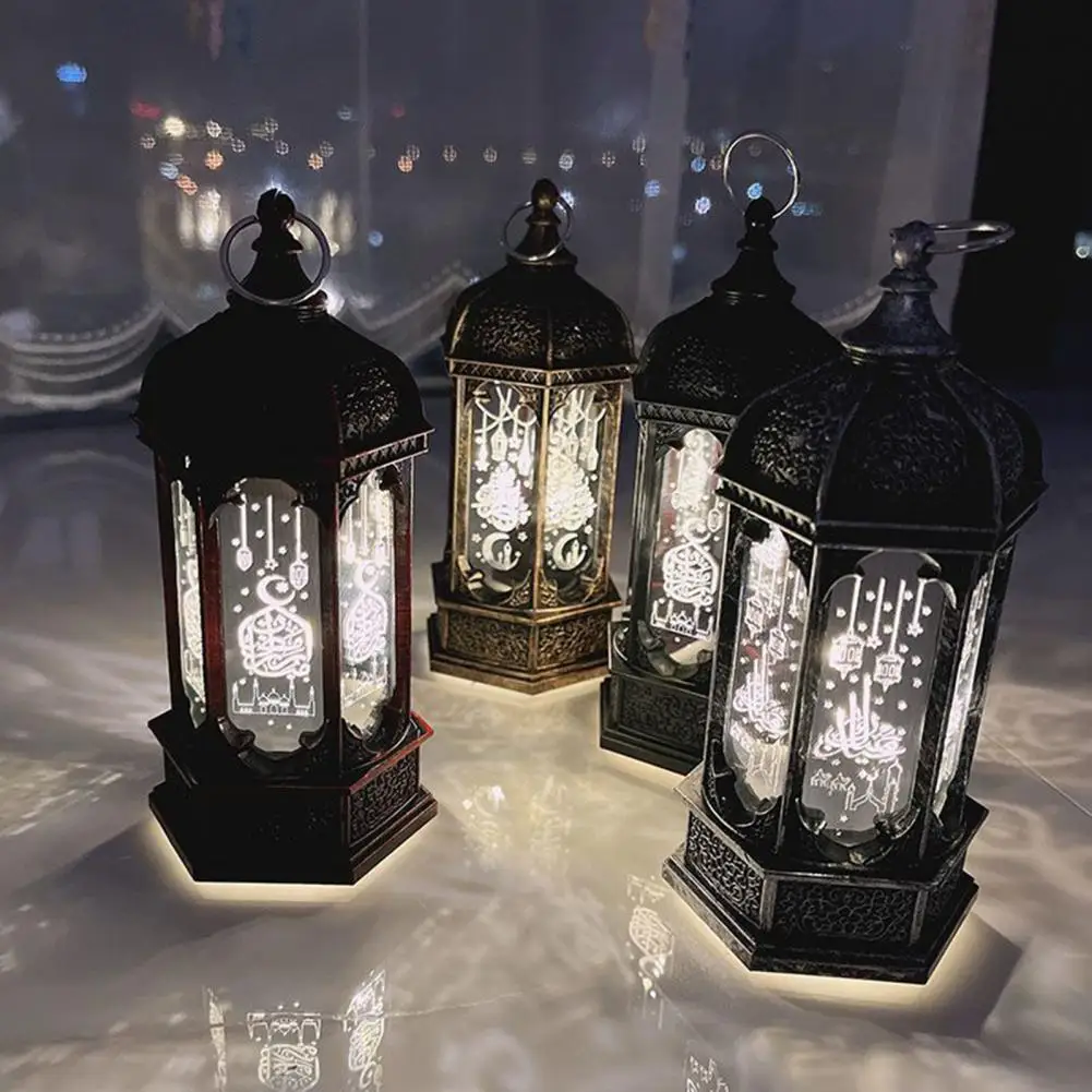 

Table Decoration Christmas Lights Enchanting Christmas Lantern Lights Retro Glass Night Light for Indoor/outdoor for Christmas