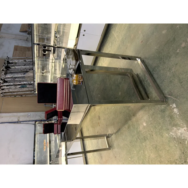 Под заказ-новый пользовательский современный ювелирный киоск из нержавеющей