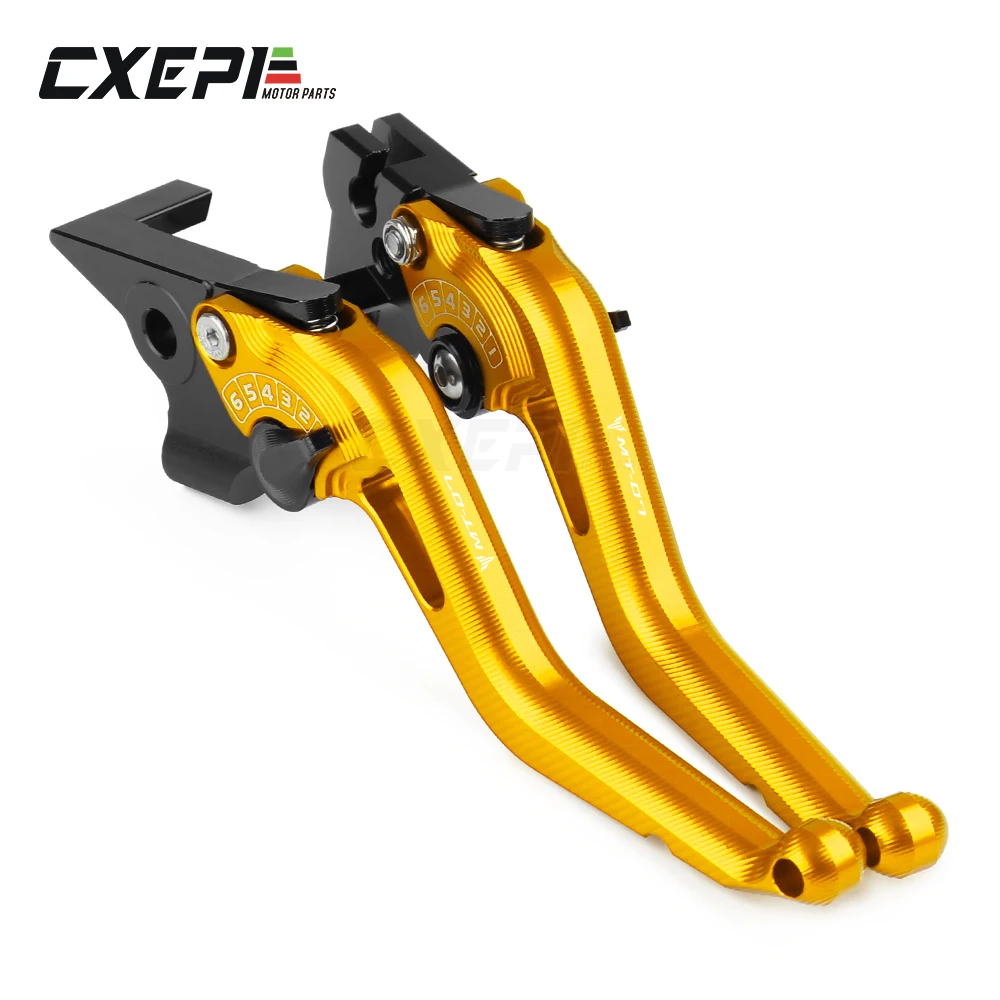 Новый короткий рычаг сцепления тормоза для YAMAHA MT07 MT09 2013-2022 MT-07/ MT-09 SP аксессуары