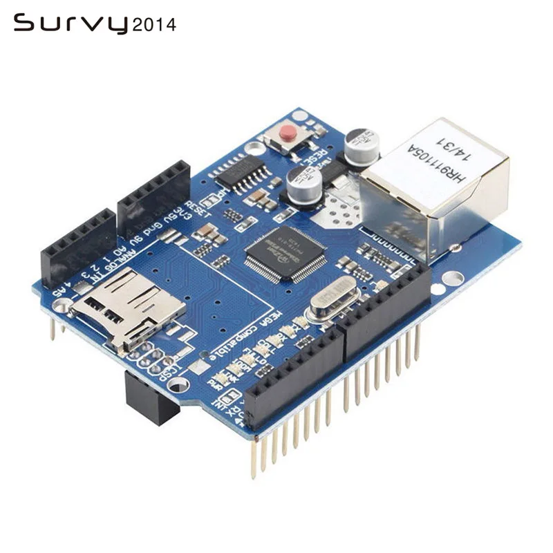 For Arduino Shield Ethernet W5100 R3 UNO Mega 2560 1280 328 + MEGA328P ATMEGA16U2 Development board |