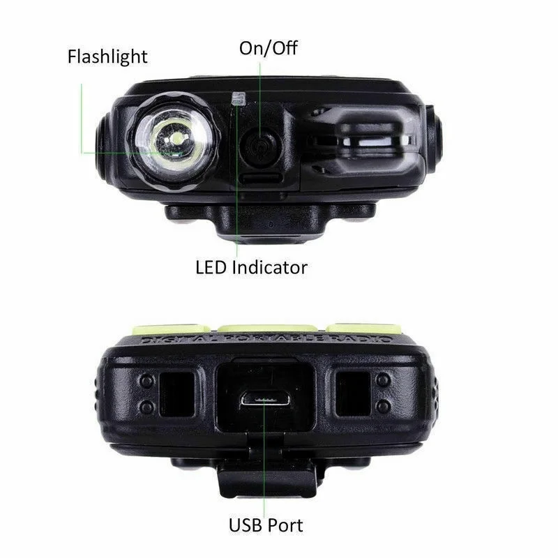 Walkie Talkie baofeng bf-t1 UHF 400-470MHz 20CH 1W Mini pocket two way radio baofeng t1 Ham FM radio with Earpiece