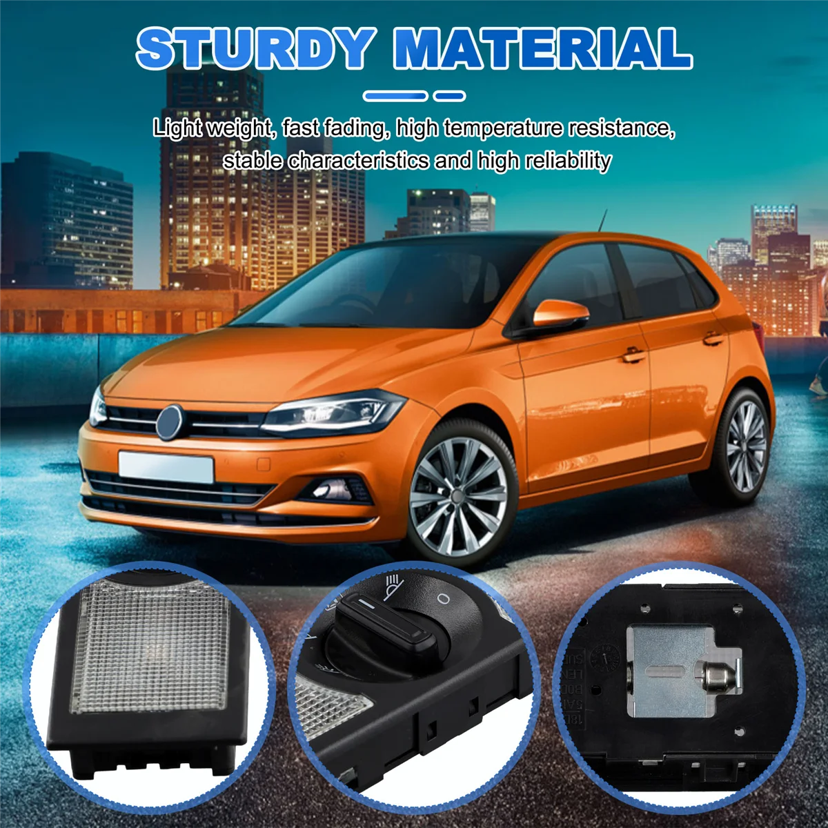 Автомобильные задние фонари для чтения на крыше потолочные лампы VW Polo 9N TOURAN 2002-2010