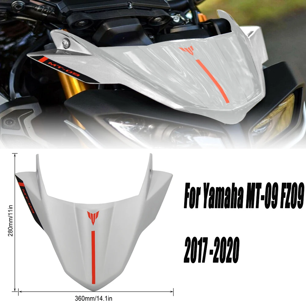 

Новые аксессуары для мотоциклов, переднее ветровое стекло, дефлектор воздуха, ветровое стекло для YAMAHA MT-09 MT09 FZ09 2017 2018 2019