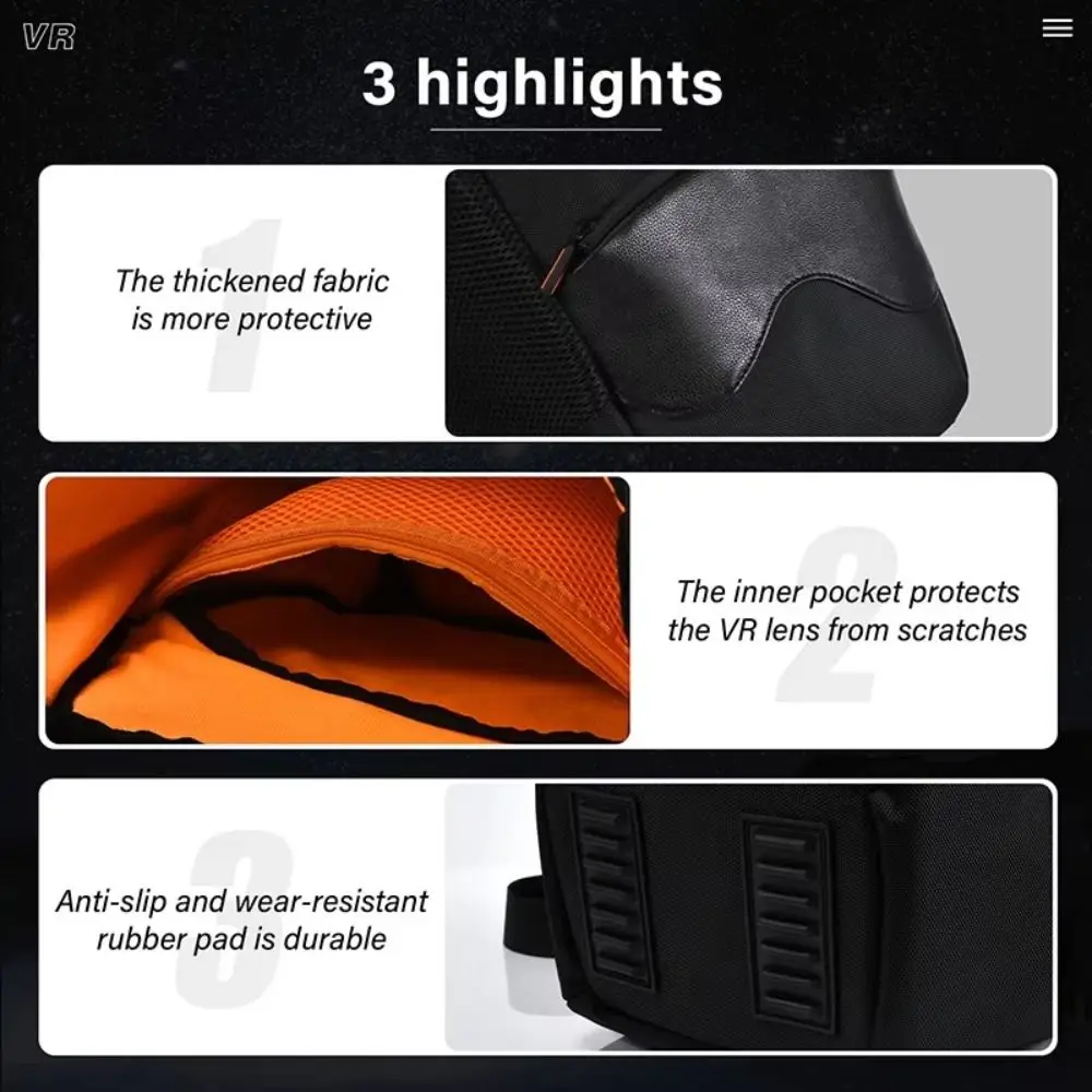 Универсальная сумка для хранения VR-гарнитуры с ручкой