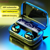 tws bluetooth 5 1 earphones charging box wireless headphone 9d stereo sports waterproof earbuds headsets with microphone