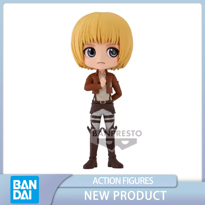 

BANDAI BANPRESTO Attack on Titan Q Posket Armin Arlert A Anime Action Figures Collect Model Toys in Stock