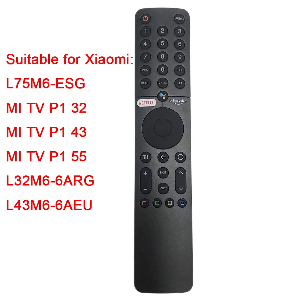 

New XMRM-19 360° Bluetooth Voice Remote Control Fit For Xiaomi Mi TV P1 32" 43" 55" Android Smart TVs Q1 75 " LED TV L43M6-6AEU