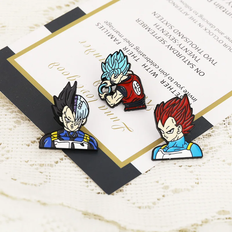 Значки в виде жемчуга дракона на рюкзак женская брошь манга Мультяшные забавные