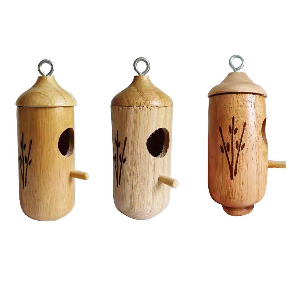 

3 шт., деревянный домик-домик для колибри