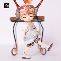 ymy doll toy 12 constellation series aquarius ob11 whole joint doll 15 cm gsc clay hand toy 12 points bjd doll can change clothe