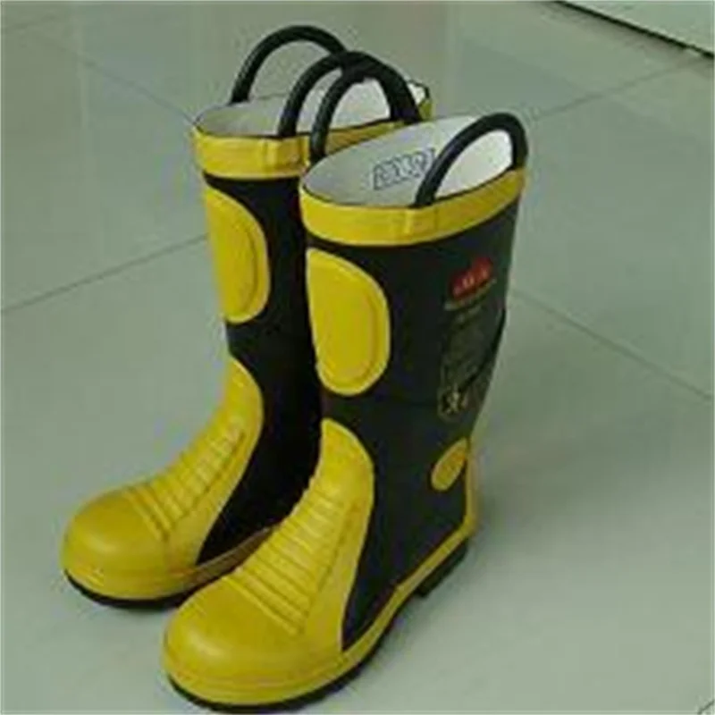 EN15090 защитные ботинки для пожарных мужские противопожарные противоударные