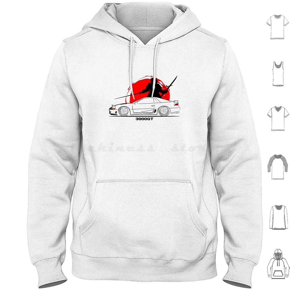 3000gt Hoodie cotton Long Sleeve 4g63 6g72 4g64 3000gt 3000 Gt Vr4 3000gt Vr4 Twin Turbo Mitsubishi 3000gt Dsm Jdm Stance