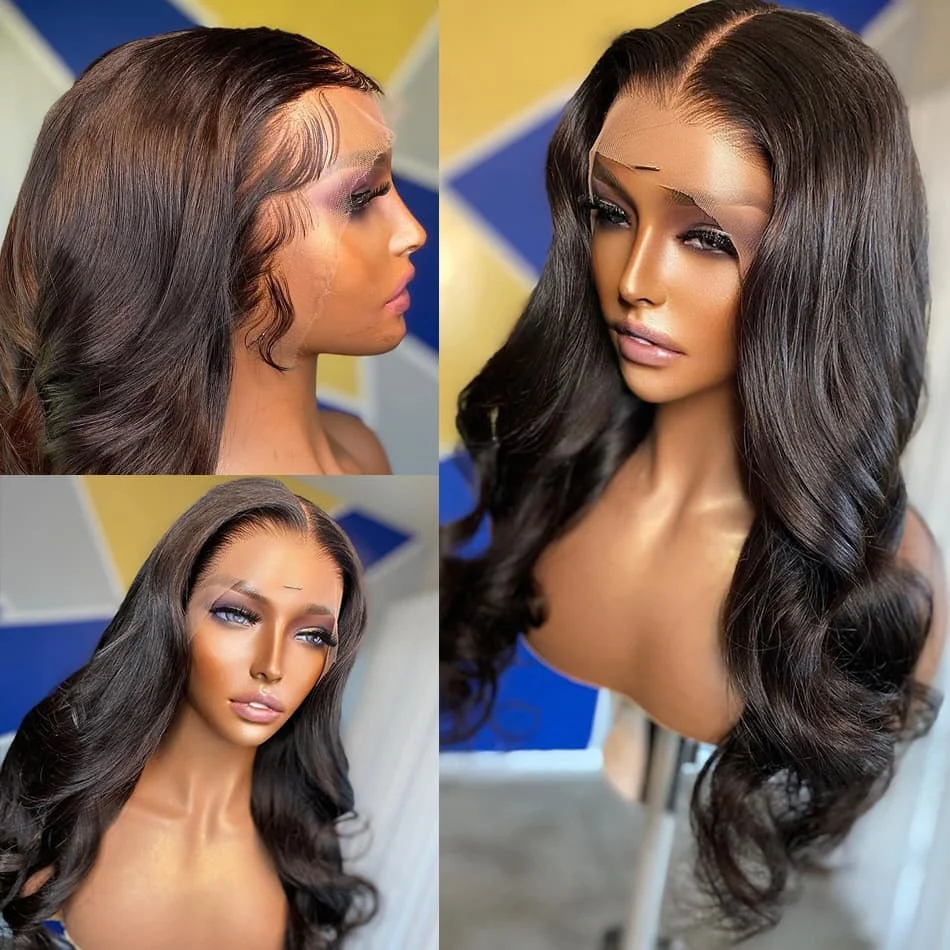 360 Full Lace Wig Human Hair Pre Plucked Body Wave 13x6 Hd Lace Frontal Wig Brazilian Hair Wigs For Women 13x4 Lace Frontal Wig