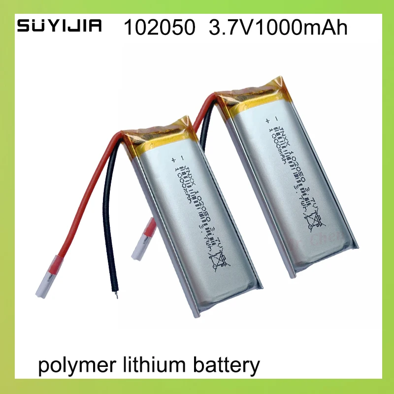

Polymer Lithium Battery 3.7v 1000mAh Fingerprint Locking Device Rechargeable Battery for Karaoke Device Beauty Instrument