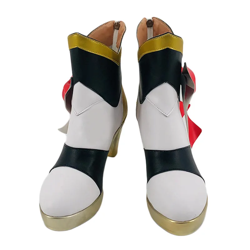 Игра Genshin Impact Noelle Обувь для косплея Аниме Короткие сапоги Косплей Костюм Опора