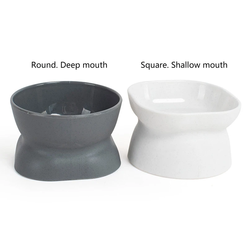 Приподнятые нескользящие миски для домашних животных корм кошек миска воды 2