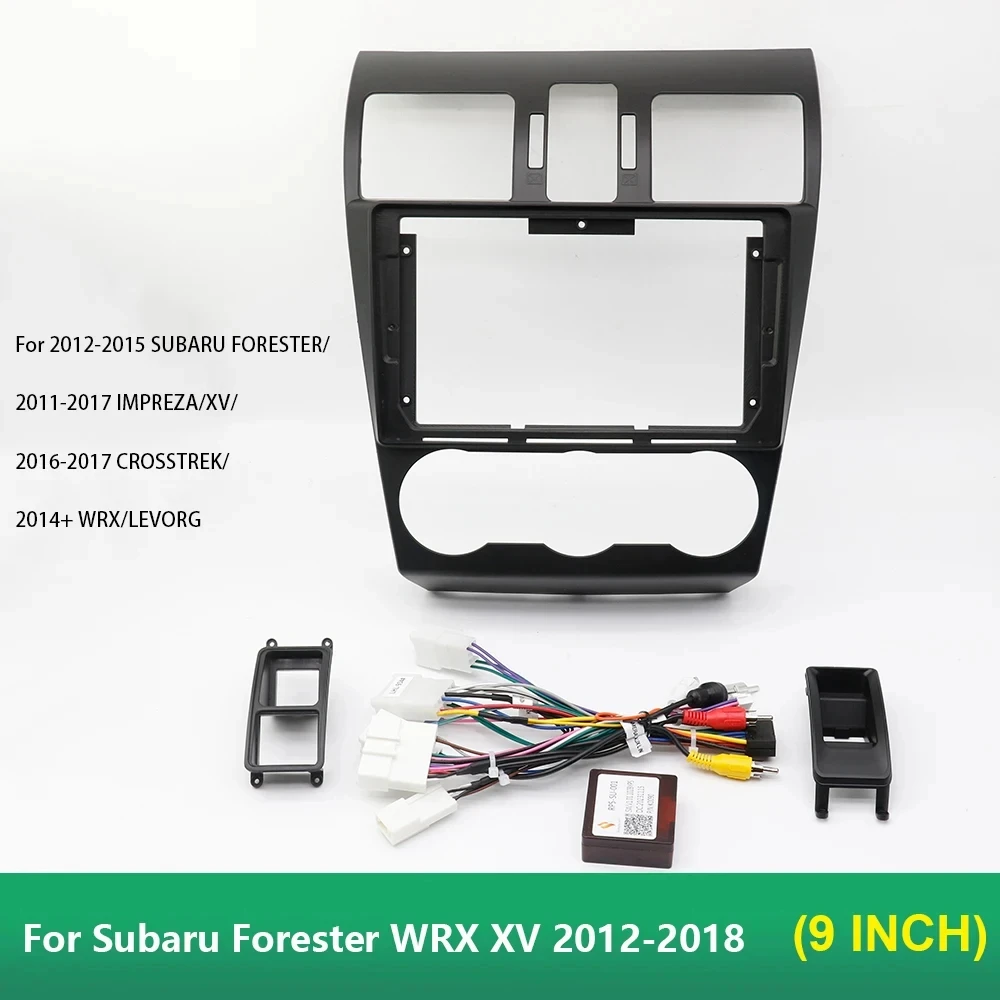 9-дюймовый адаптер для автомобильной рамы Subaru Forester XV WRX Levorg 2013-2018 комплект Android