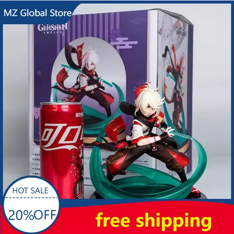 

18cm Genshin Impact Game Anime Figures Kaedehara Kazuha Kawaii PVC Model Peripherals Action Figure Doll Christmas Gift Toy Kid
