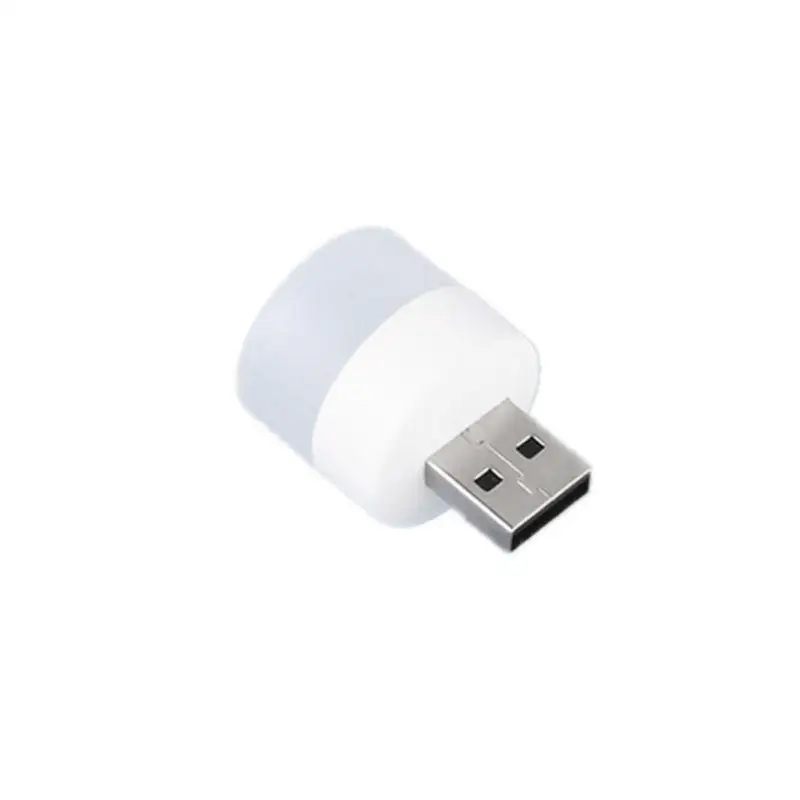 

USB LED Lamp Mini Night Light USB Plug Lamp Power Bank Charging USB Book Lights Small Round Reading Eye Protection Lamps