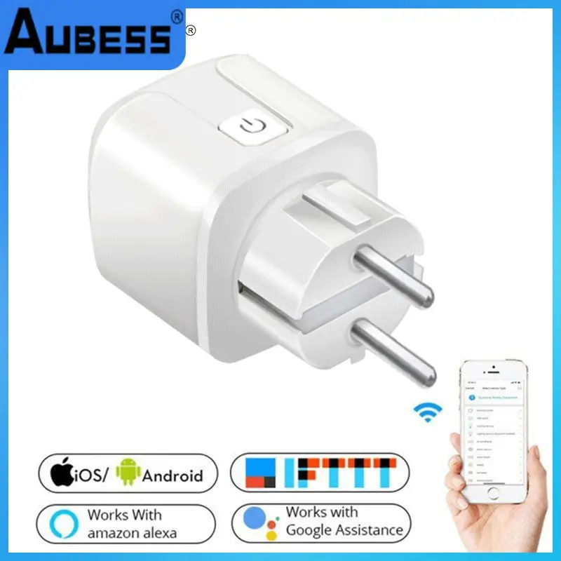 

Wifi Socket Voice Control Smart Home Smart Socket Overcharge Protection Timer Wifi Plug Voice Control Via Alexa Google Home Tuya