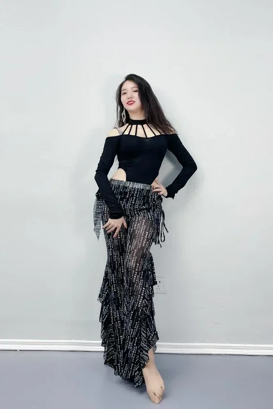 Костюм для танца живота Женский танцевальный костюм фестиваля 2023 занятий на