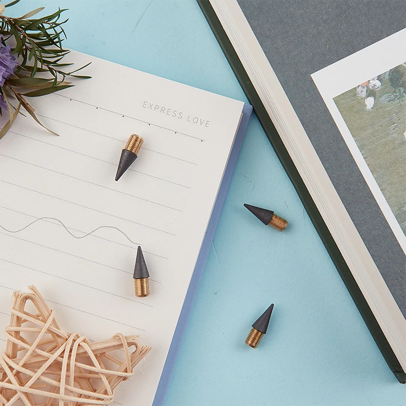 

Вечная головка карандаша без чернил неограниченное письмо Сменная головка карандаша канцелярские принадлежности