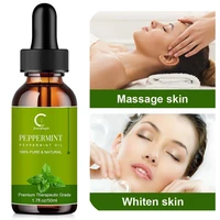 natural peppermint essential oil moisten throat relieve stressfatigue clean air mosquito repellent massage skin care oil