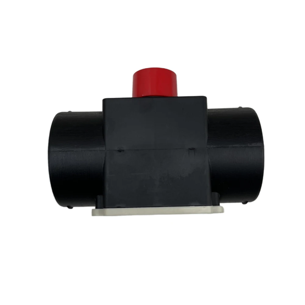 

75mm Diameter Car Heater Air Vent T Branch Air Vent Ducting For Eberspacher For Webasto Regulating Flap Valve Black Plastic