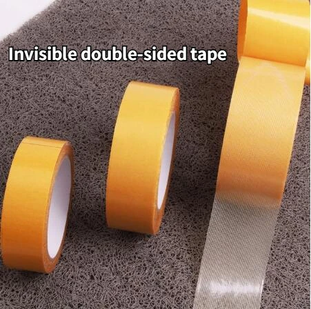 

Base Fixation Sided Adhesive Carpet Super 20m Of Waterproof Cloth Viscosity High Double Traceless Mesh Strong Tape Translucent