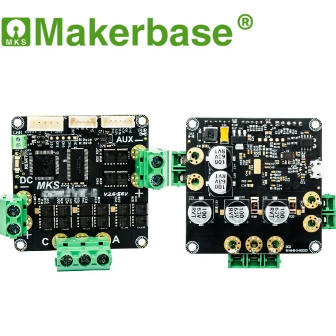 Фото Makerbase XDrive3.6 56 В высокоточный бесщеточный контроллер серводвигателя, базовый к обновлению ODrive3.6 №4