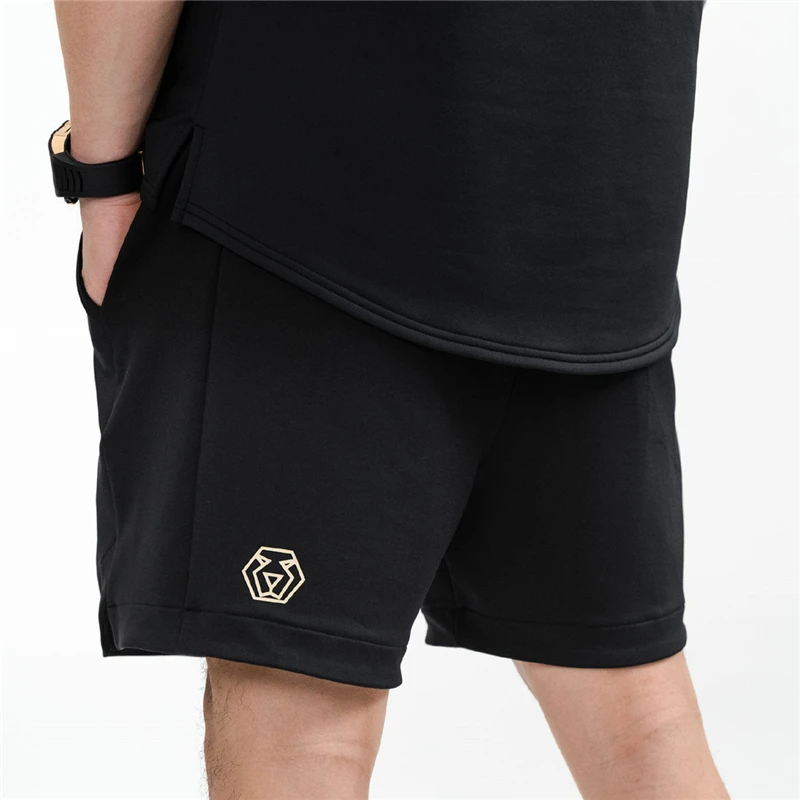 Шорты мужские для фитнеса и бодибилдинга брендовые дышащие быстросохнущие