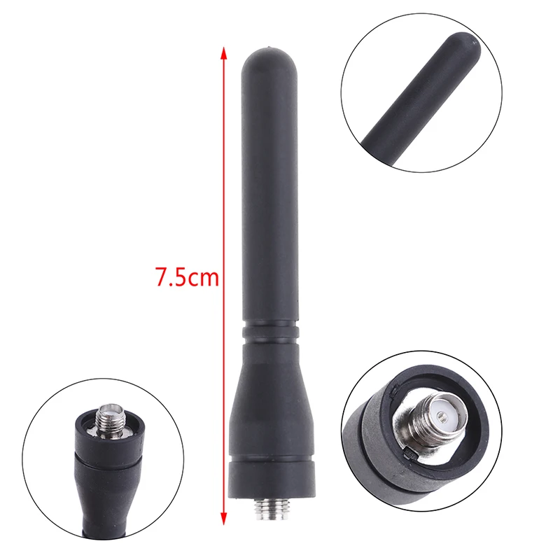 

1pc Single Band Walkie Talkie Gain Antenna Signal Extend Universal Portable Radio For Baofeng BF-888S