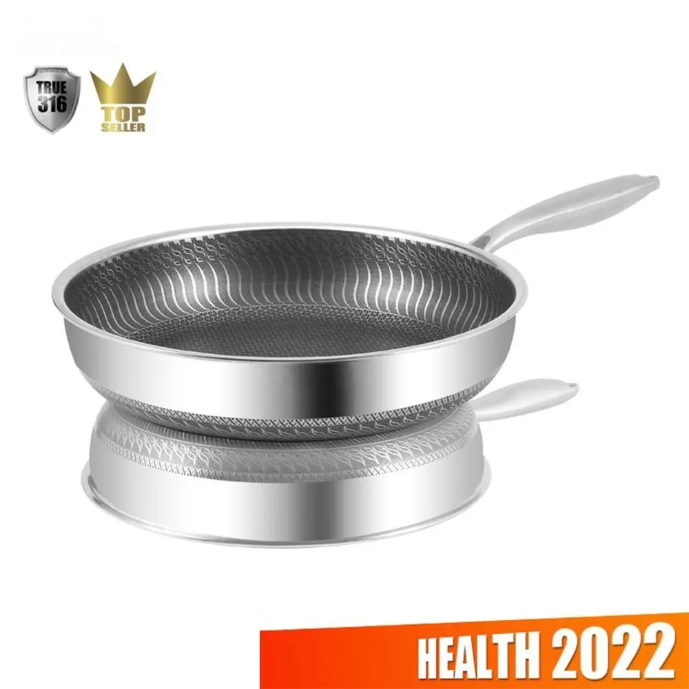 

Антипригарная Кастрюля, электромагнитная печь, основное сотовое покрытие, кухонная антипригарная поддон для сковороды, кухонная кастрюля