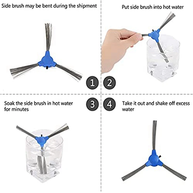 Запасная часть роликовая щетка боковые щетки фильтры для Eufy Robovac 11S 30 аксессуары