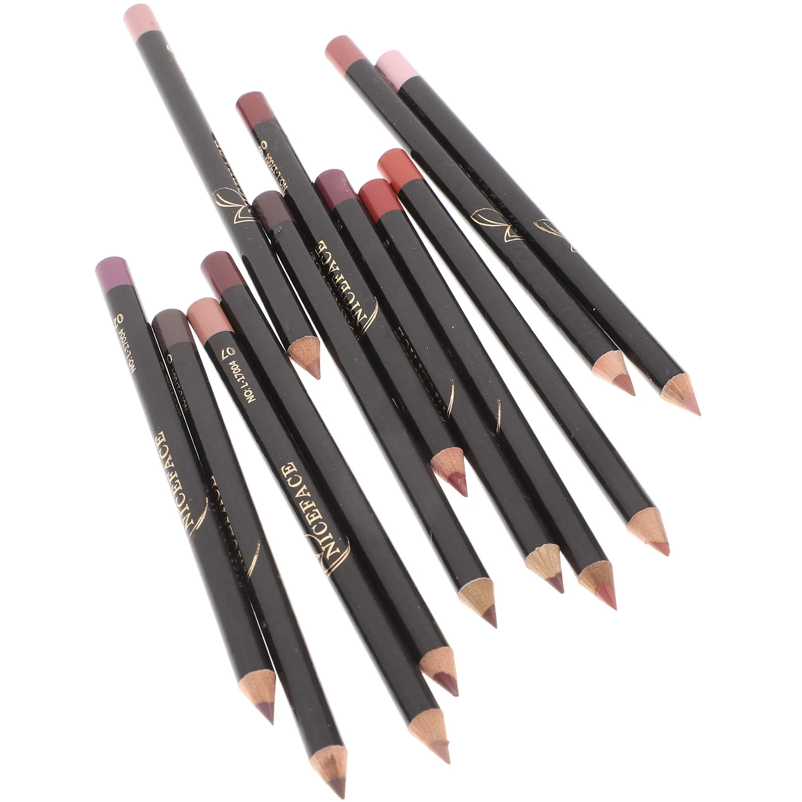 

Lip Liner Waterproof Pigmented Color Pens Lipliner Slim Definer Moist Makeup Plumper Painting Filler Set