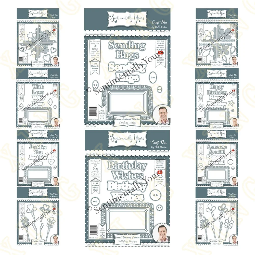

Metal Cutting Die Scrapbook Embossed Paper Card Album Craft Template Cut Die Stencils New for 2023 Arrival Someone Special