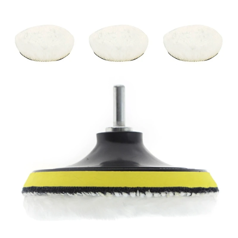

For Vehicle Body Polishing Waxing Buffer Kit with Back Pad and Connecting Rod
