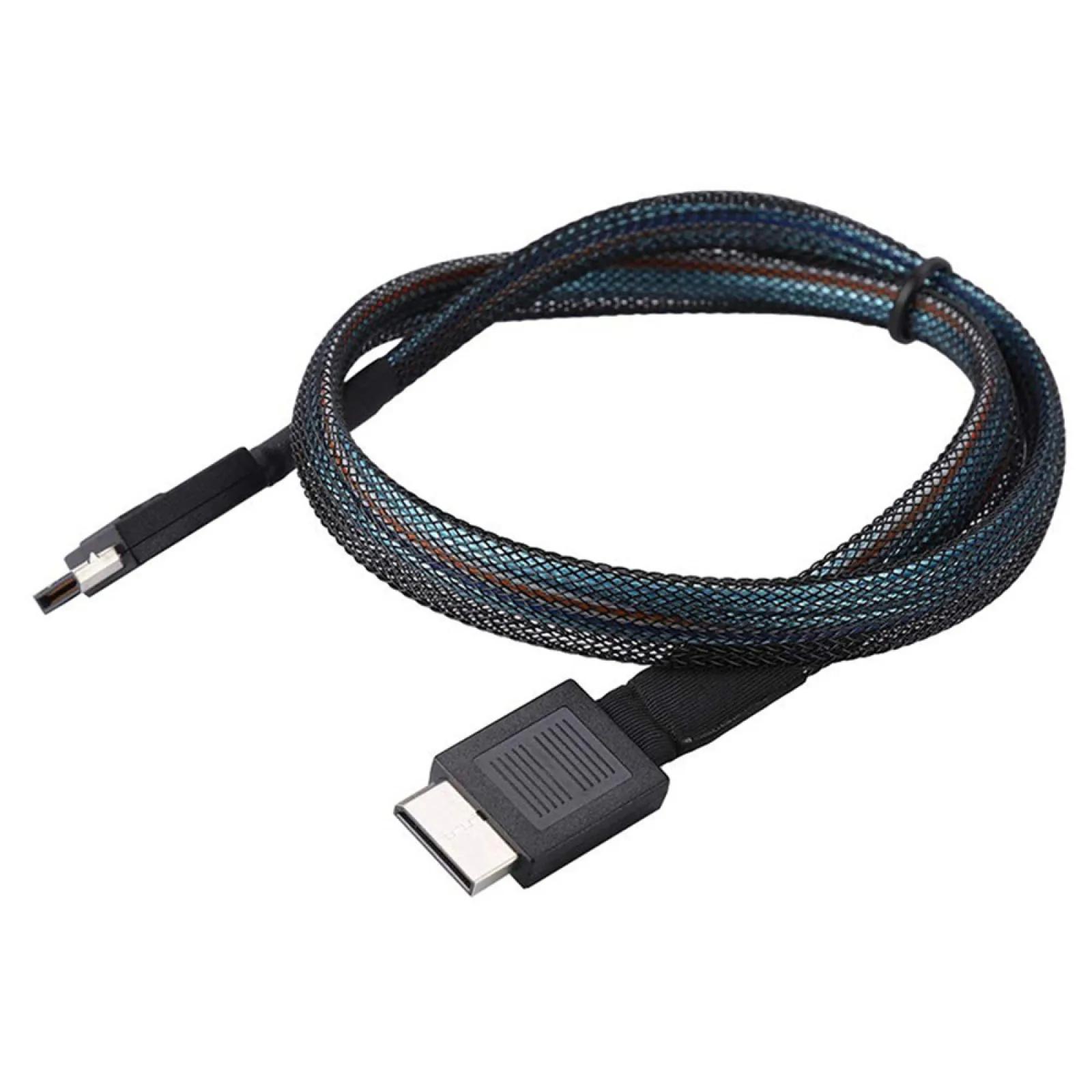 

24G Oculink Interface Connector Cable 0.5m OCuLink PCI-E 4i SFF-8611 Male to OCuLink SFF-8611 Male SSD Data Active Cable