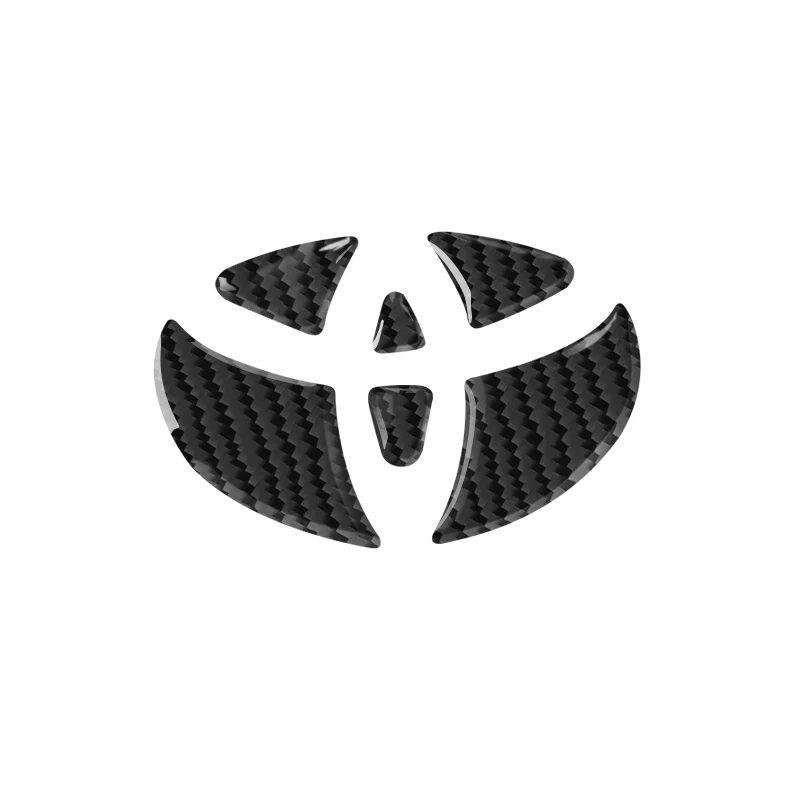 

Наклейки на руль автомобиля из углеродного волокна, аксессуары для Toyota GR Corolla Yaris Aygo Prius CHR Camry Auris Avensis Land Cruiser