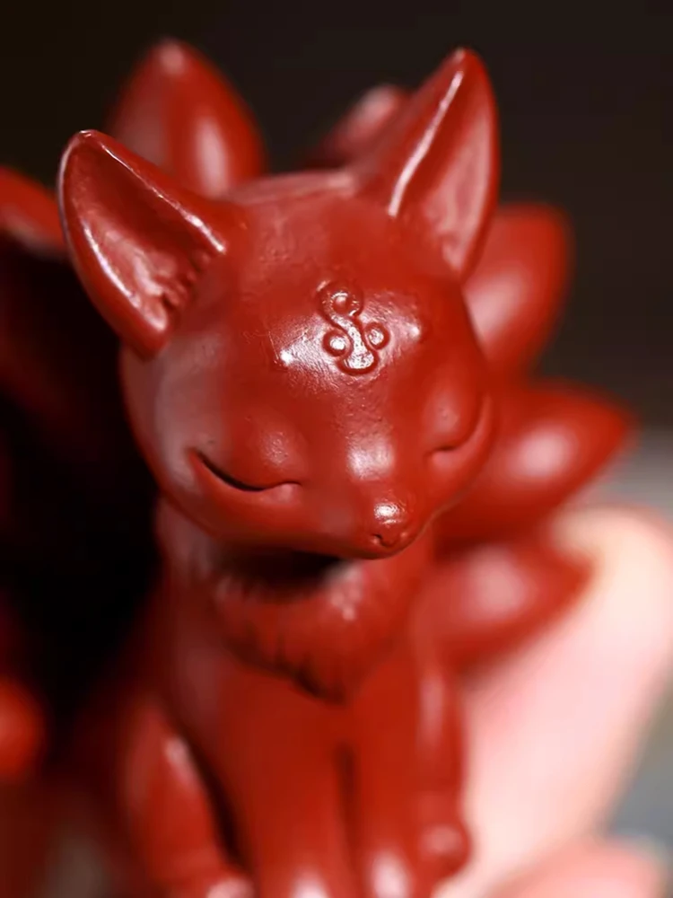 Украшение для домашних животных из чистого чая ручной работы горшок фиолетовой