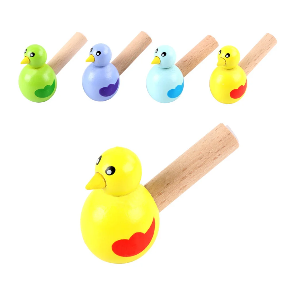 

Whistle Toy Bird Toys Whistles Musical Party Noise Kids Water Makers Children Funny Blower Bath Instrument Music Wooden Favors