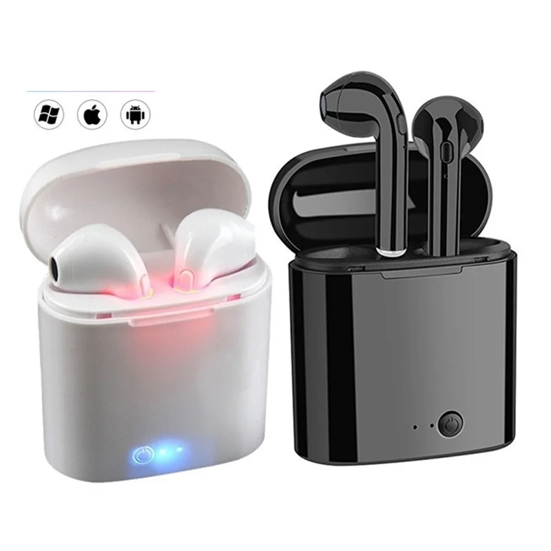 

Bluetooth Earphone wireless Earbuds For All Smart Phone Sport Headphones Stereo Headphones Charging compartment headset